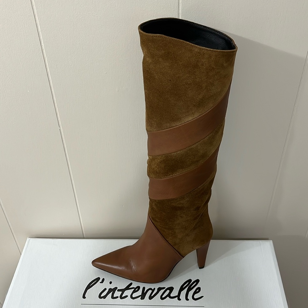 BNIB Leather L’intervalle boots